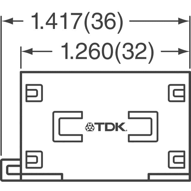 ZCAT2132-1130 TDK Corporation  Kabelferrite